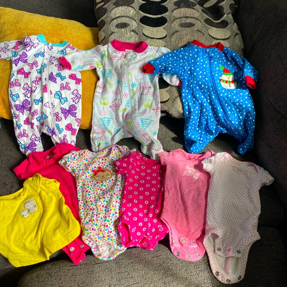 Preemie onesies/sleepers
